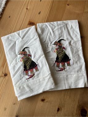 Patience Brewster Fortuna Witch Tea Towels - Set of Two